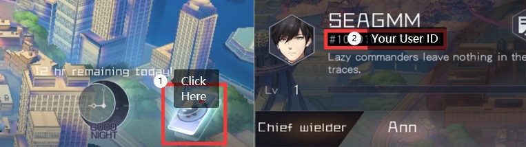 How to find eternal city user id
