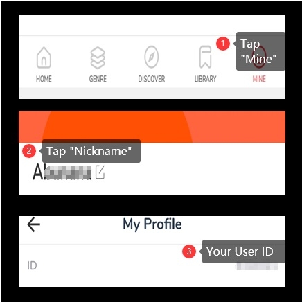 How to Find Mangotoon User ID
